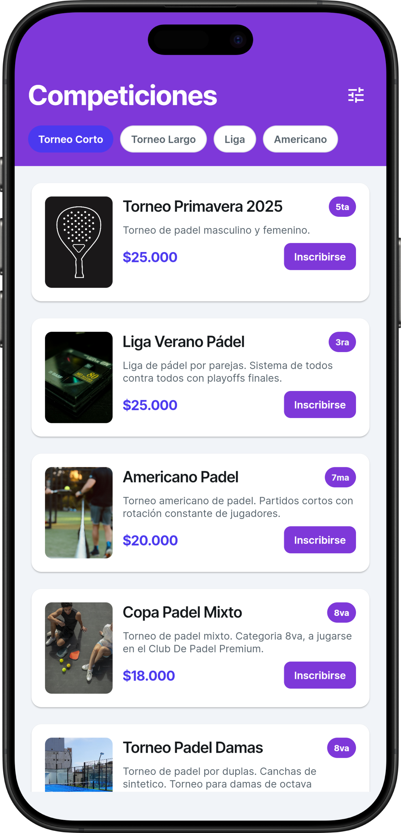 Competiciones